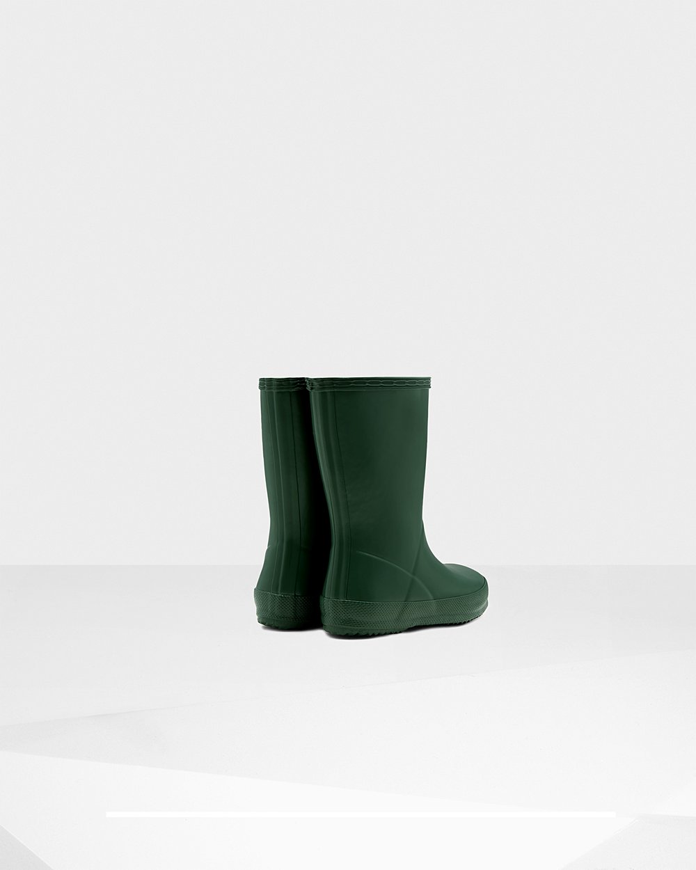 Bottes de Pluie Hunter Original First Classic Enfant Vert FSLAJQO-39